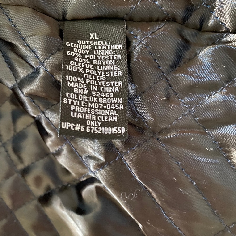 Leather jacket - Picture 3 of 4